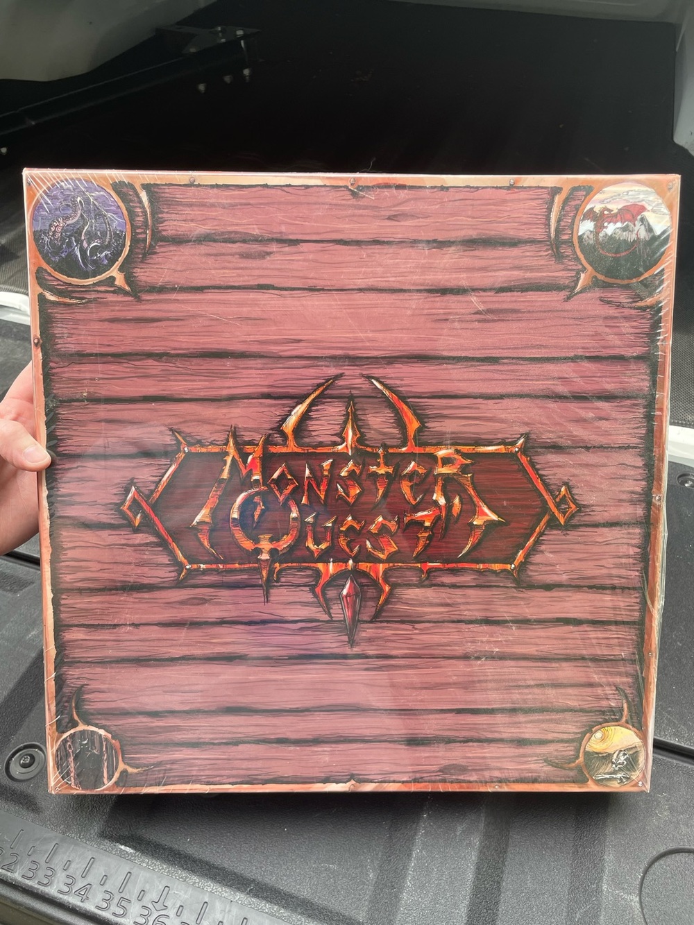 Monster Quest Board Game by Axel Games, Fantasy Adventure Card & Dice Game NEW